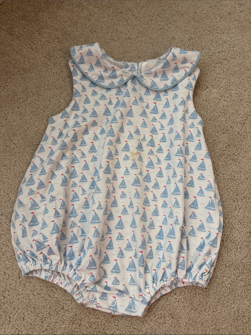 Eliza James (Cecil & Lou) Sailboat Print Bubble